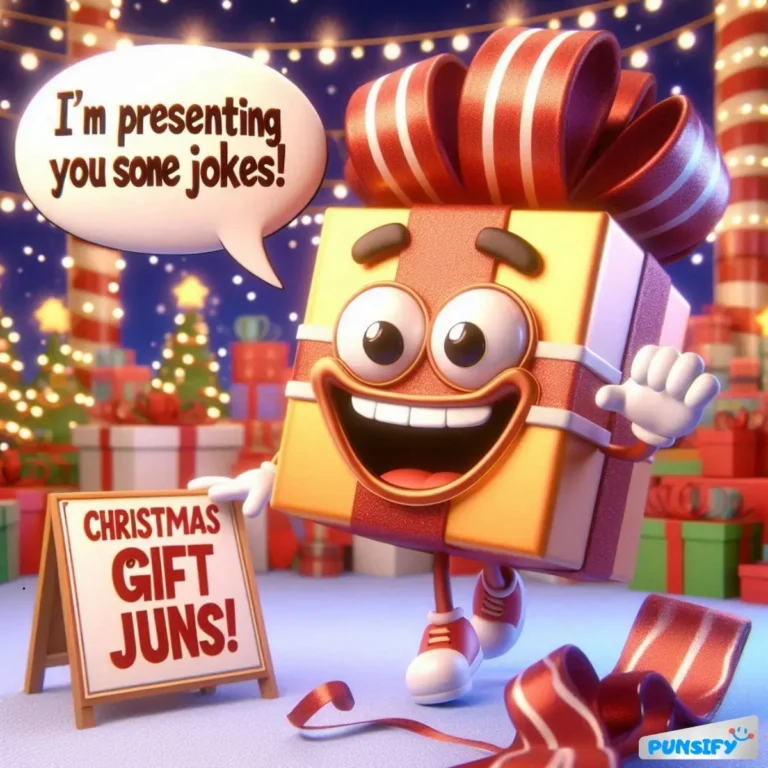 157+ Hilarious Christmas Gift Puns That Will Wrap Your Holidays in Laughter!