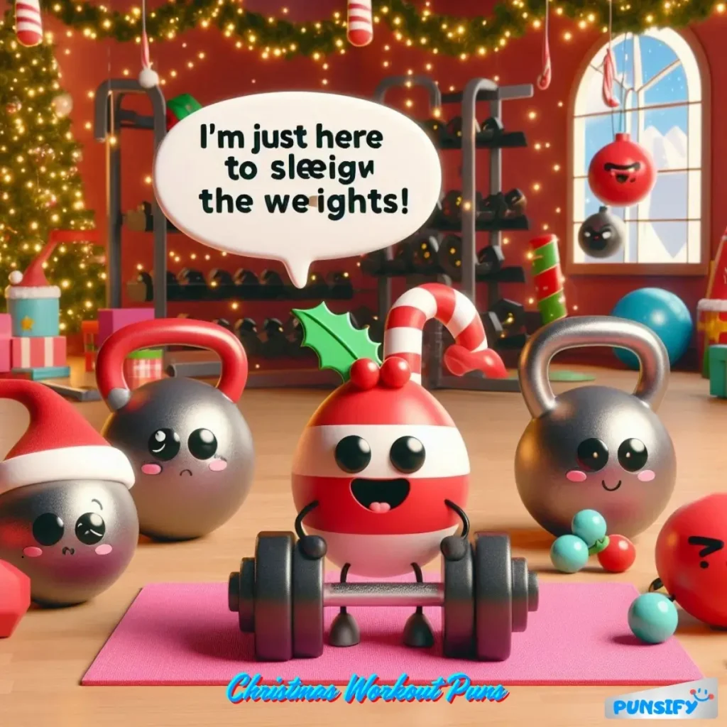 167+ Hilarious Christmas Workout Puns to Make Your Holiday Fitness Fun and Festive
