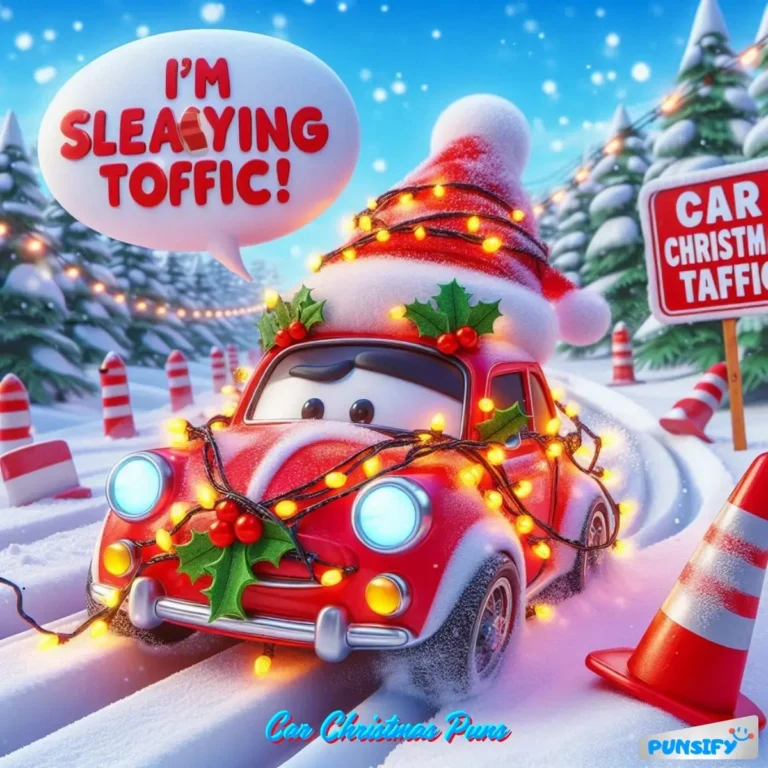 187+ Hilarious Car Christmas Puns That Will Drive You into Holiday Cheer