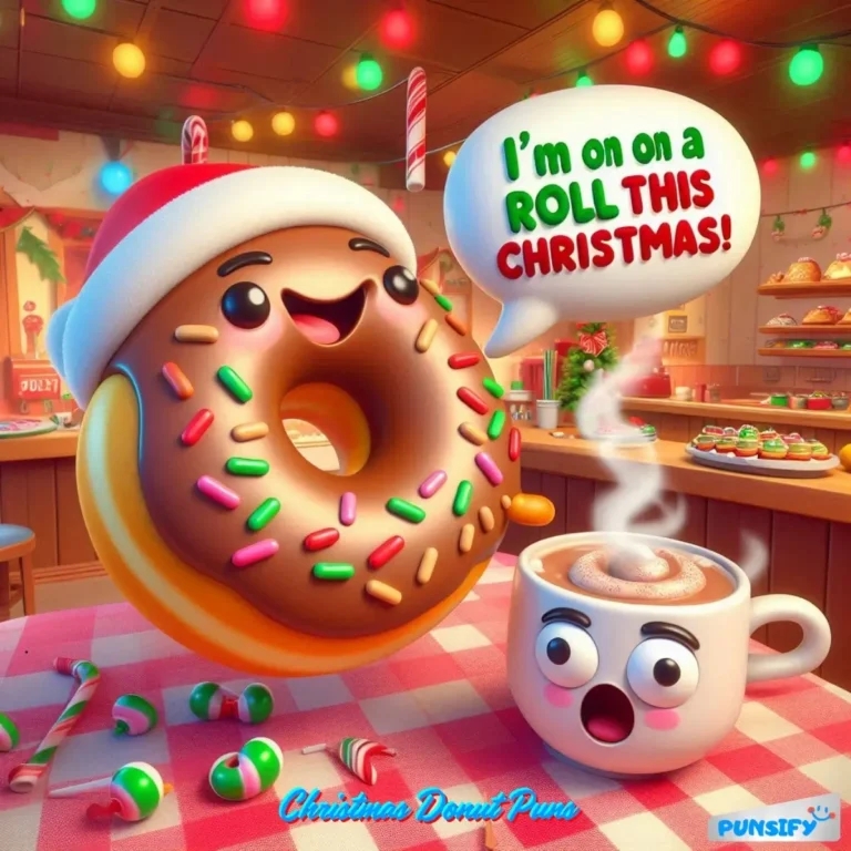 187+ Hilarious Christmas Donut Puns That Will Sprinkles of Joy on Your Holidays
