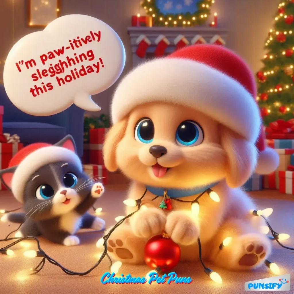 193+ Hilarious Christmas Pet Puns That Will Paws-itively Bring Holiday Joy