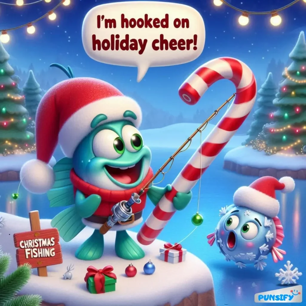197+ Hilarious Christmas Fishing Puns That Will Reel in Holiday Laughter