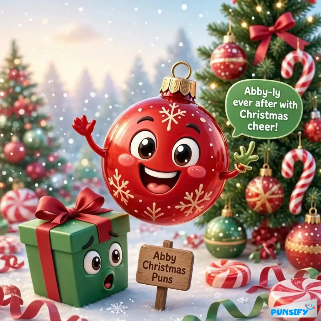 Abby Christmas Puns