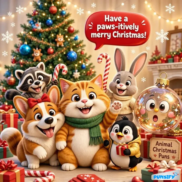Animal Christmas Puns