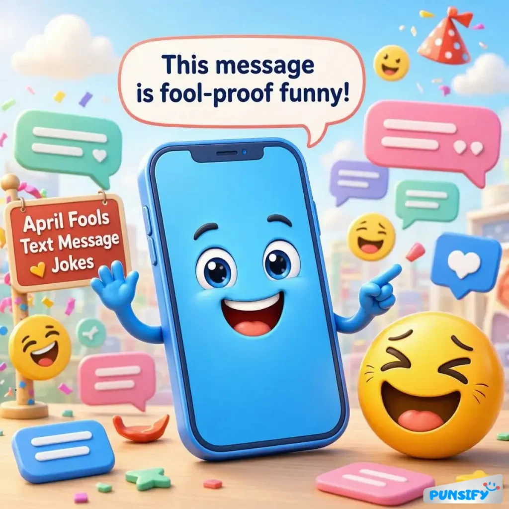 April Fools Text Message Jokes