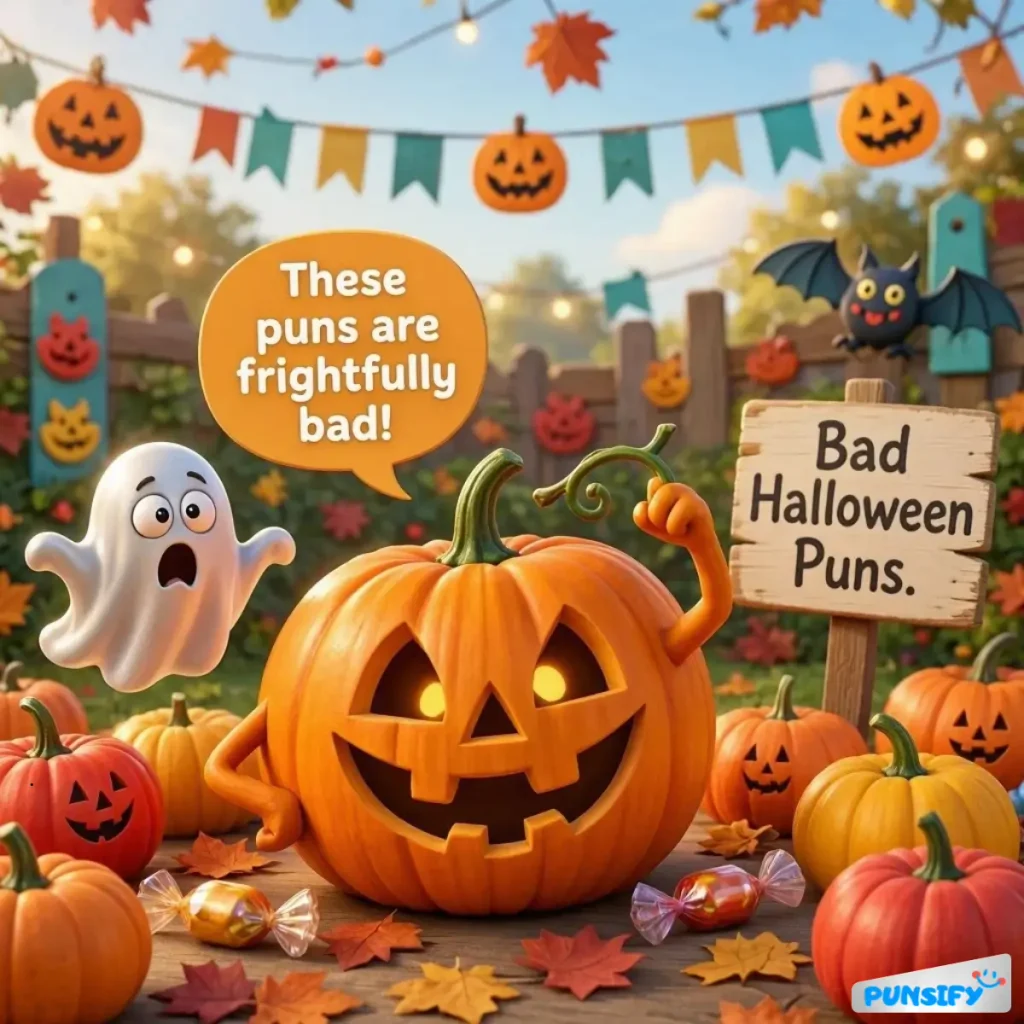 Bad Halloween Puns