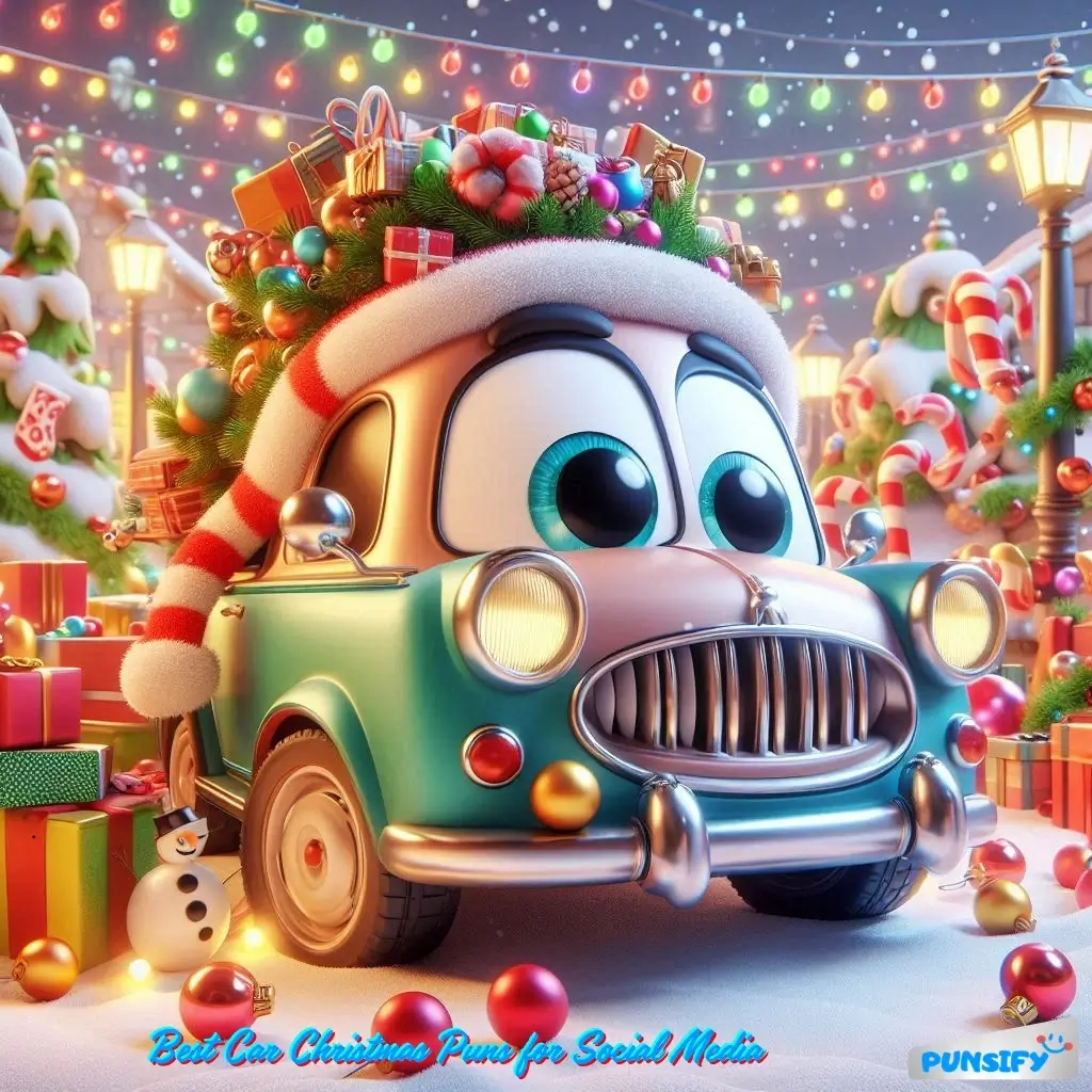 187+ Hilarious Car Christmas Puns That Will Drive You into Holiday Cheer