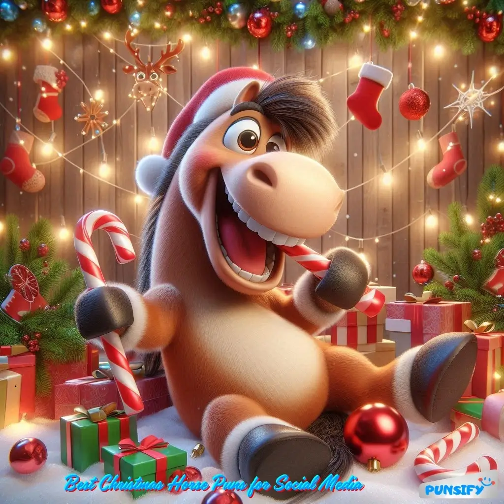 189+ Hilarious Christmas Horse Puns That Will Gallop Into Your Holiday Fun
