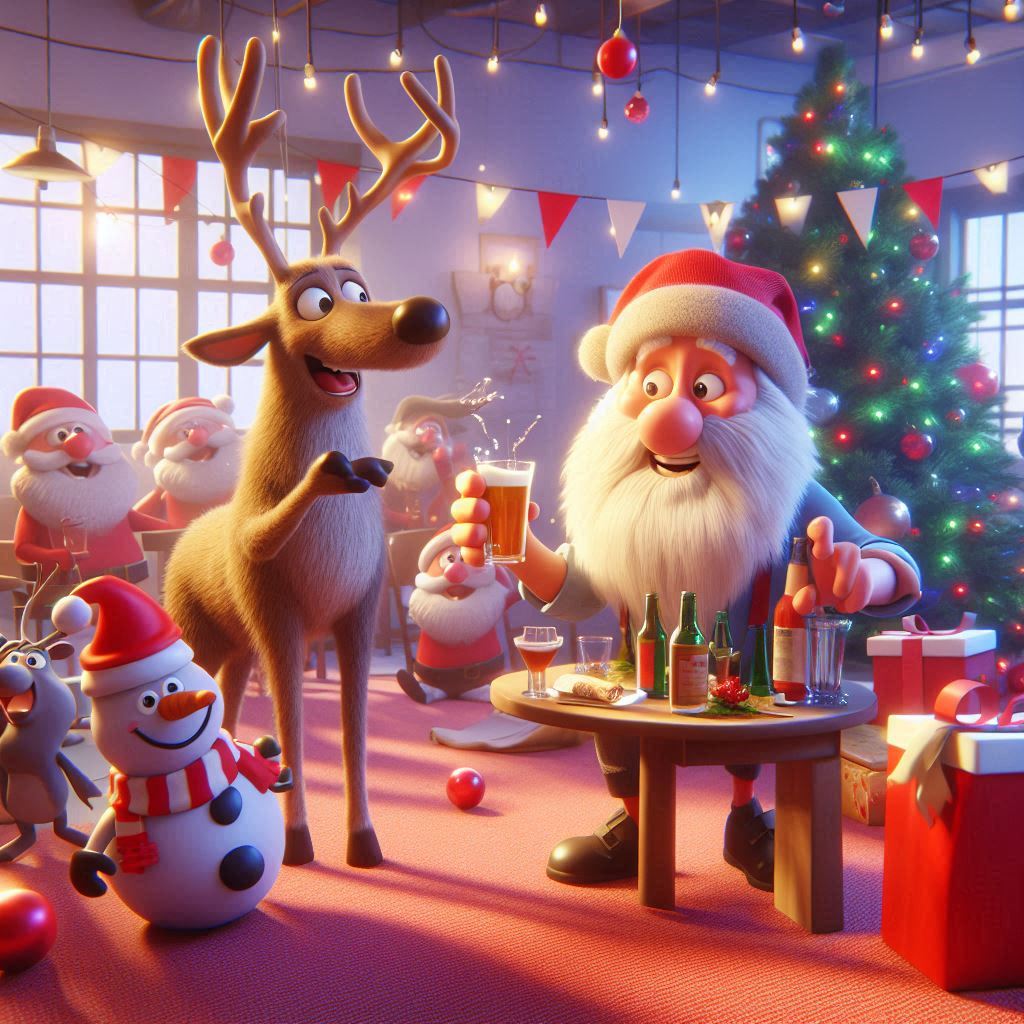 Best Christmas Party Puns for Cards