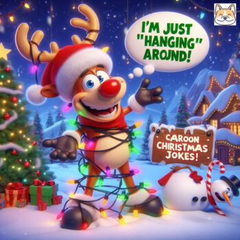 159+ Hilarious Holiday Hijinks with Cartoon Christmas Jokes and Puns Galore