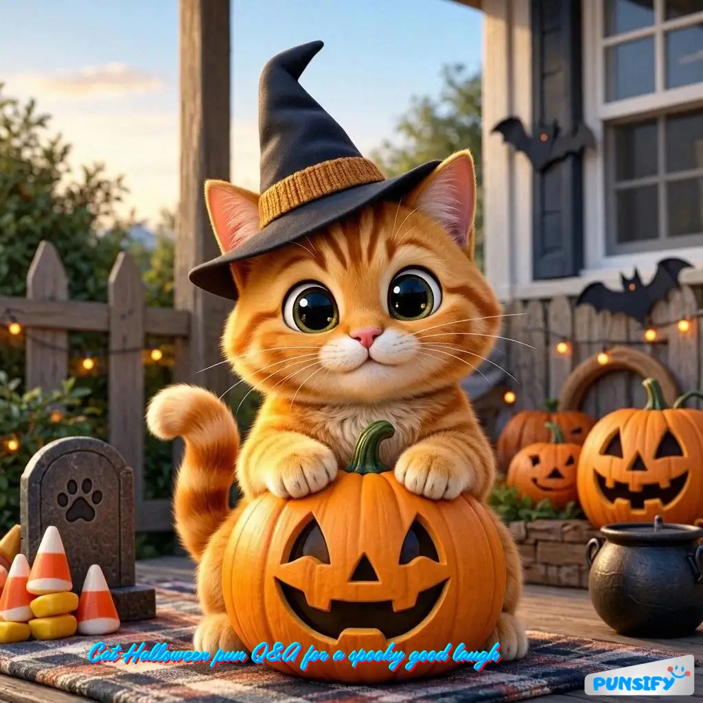 185+ Cat Halloween Puns That Are Purrfectly Spooky And Fang-tastically Fun in 2026