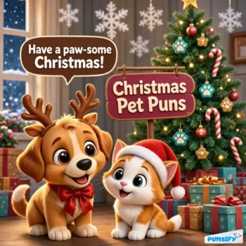 193+ Hilarious Christmas Pet Puns That Will Paws-itively Bring Holiday Joy