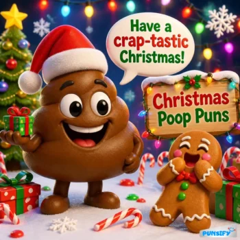 175+ Christmas Poop Puns That Will Sleigh Your Holiday Humor!