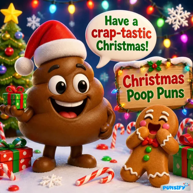 Christmas Poop Puns