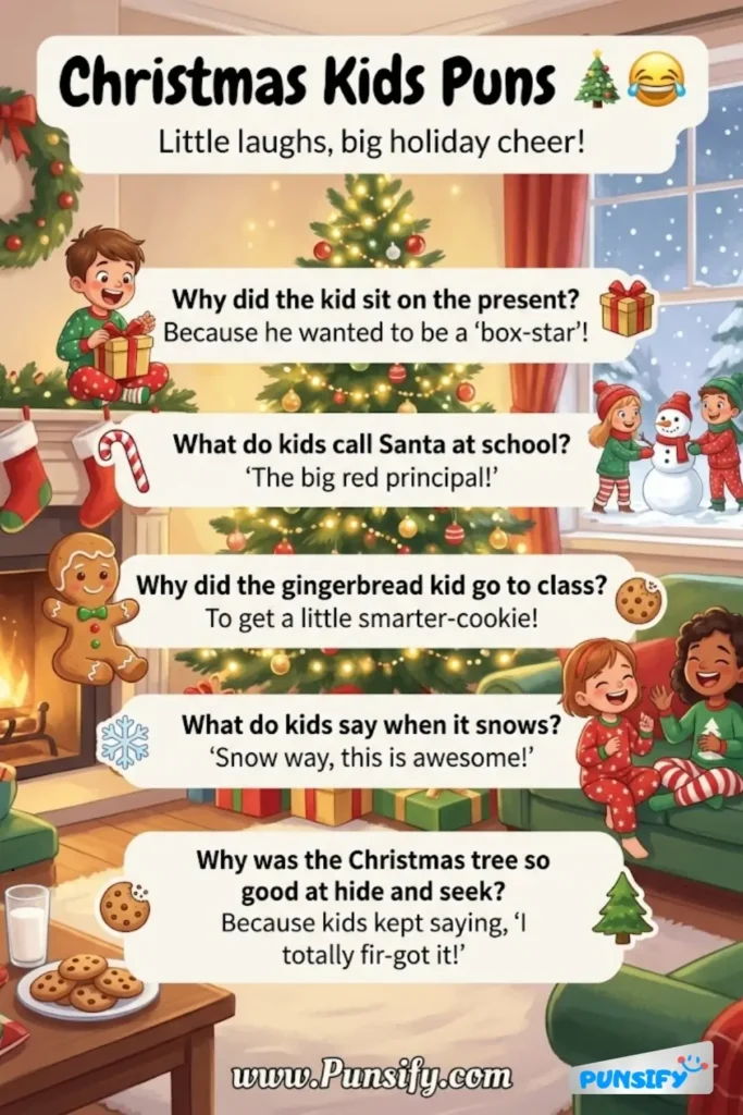 185+ Hilarious Christmas Kids Puns That Will Sleigh Your Holiday Fun!