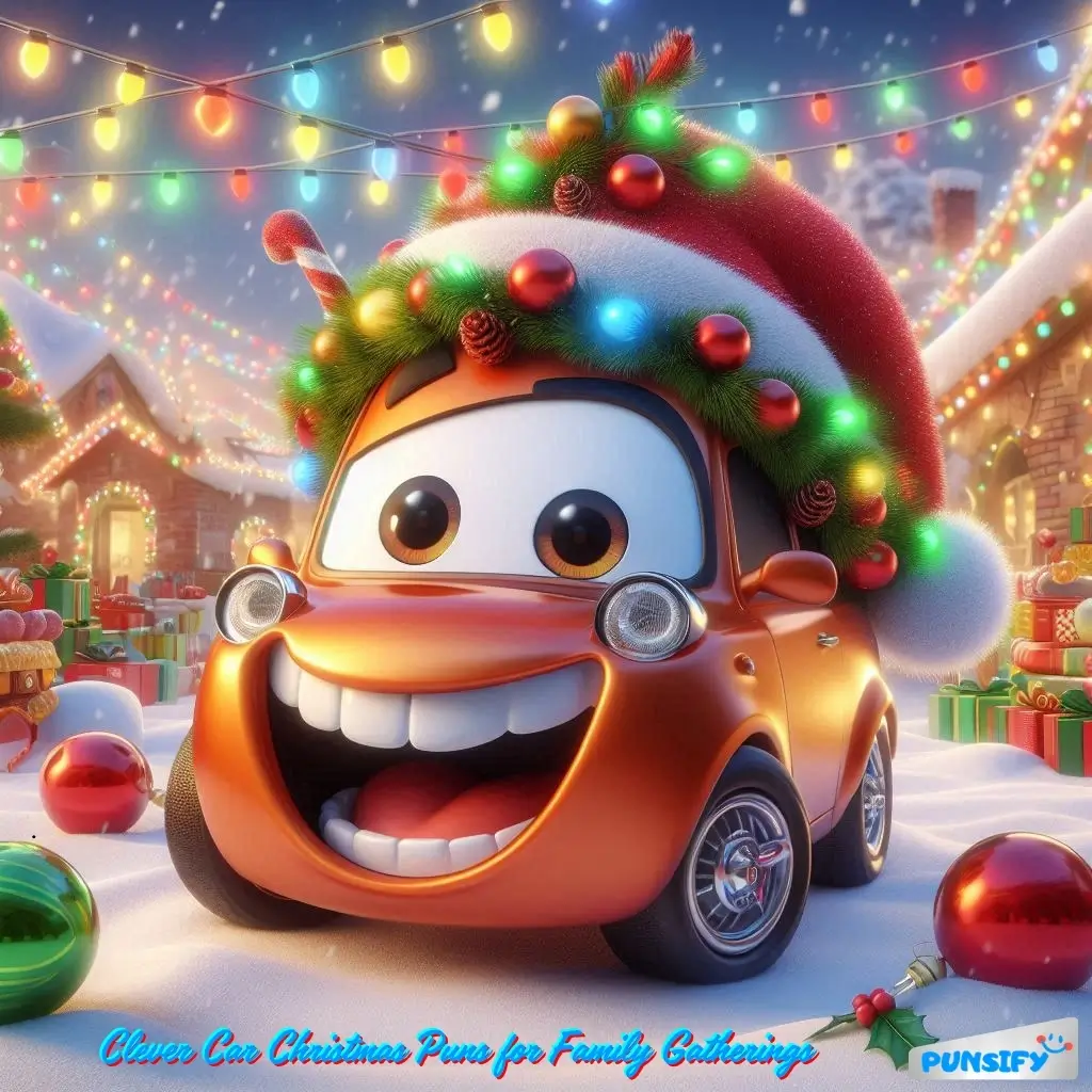 187+ Hilarious Car Christmas Puns That Will Drive You into Holiday Cheer
