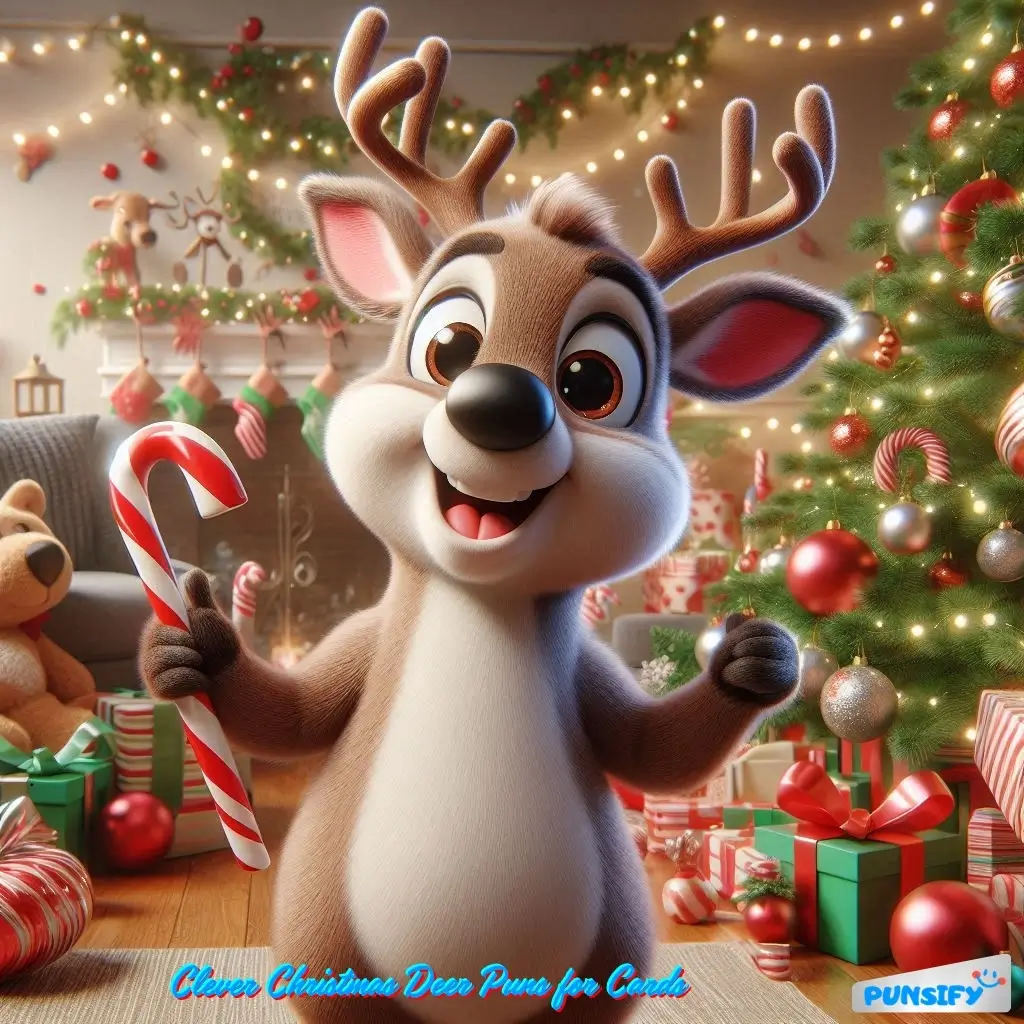 189+ Hilarious Christmas Deer Puns to Bring Joy and Laughter to Your Holiday Celebrations