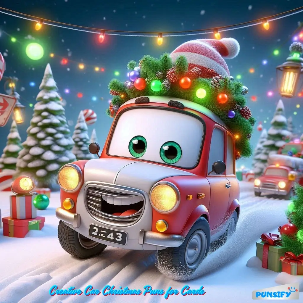 187+ Hilarious Car Christmas Puns That Will Drive You into Holiday Cheer