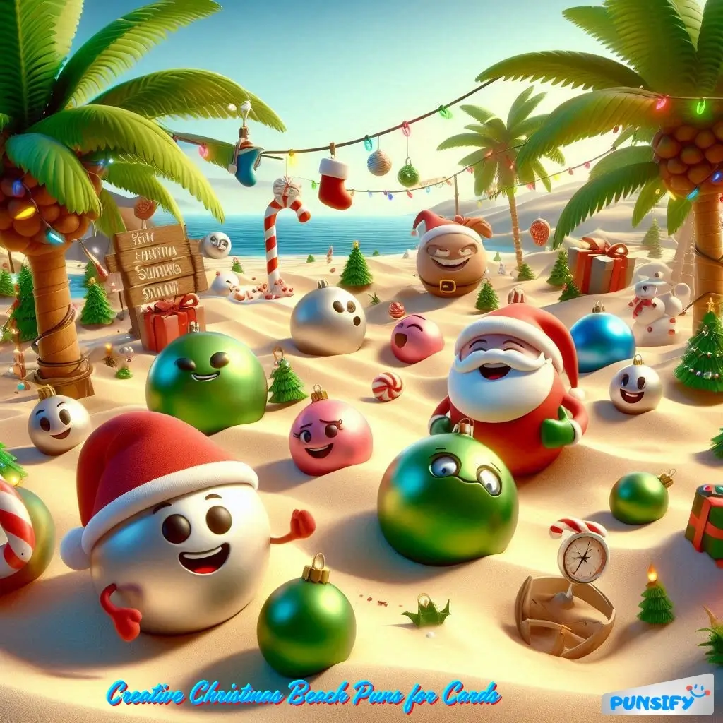 157+ Hilarious Christmas Beach Puns to Make Your Holiday Season Extra Merry and Bright