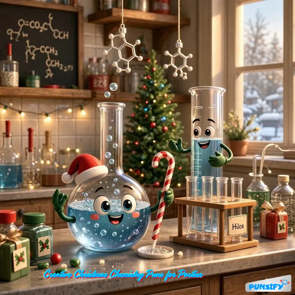 153+ Hilarious Christmas Chemistry Puns That Will Spark Joy and Laughter in 2026