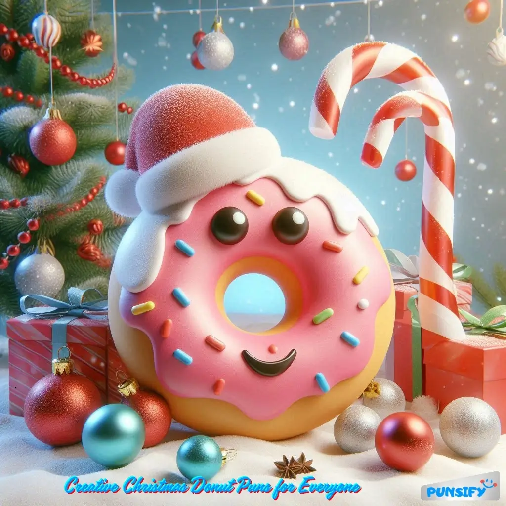 187+ Hilarious Christmas Donut Puns That Will Sprinkles of Joy on Your Holidays