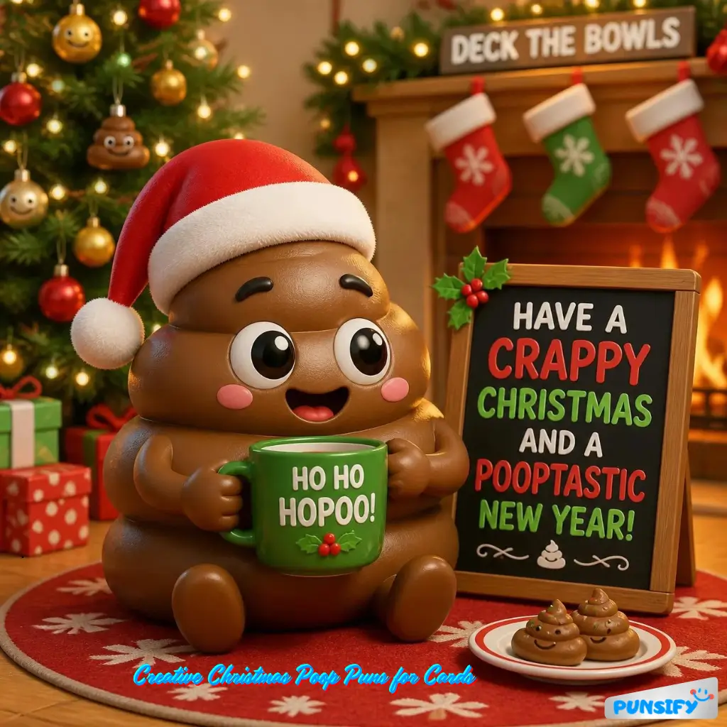 175+ Christmas Poop Puns That Will Sleigh Your Holiday Humor!