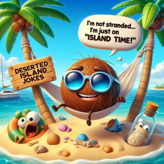 163+ Hilarious Deserted Island Jokes and Puns That Will Make You Shell Shocked in 2026