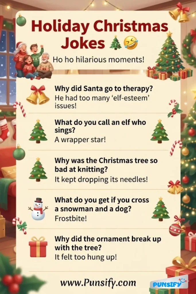 195+ Giggles Galore in Holiday Christmas Jokes and Puns for All Ages