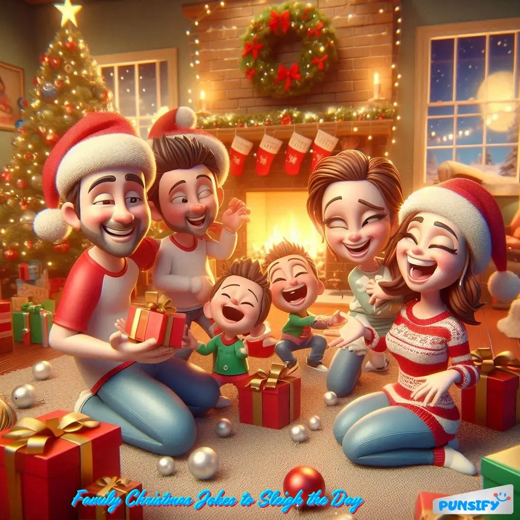 175+ Ho Ho Hilarity with Family Christmas Jokes and Puns to Sleigh Your Spirits!