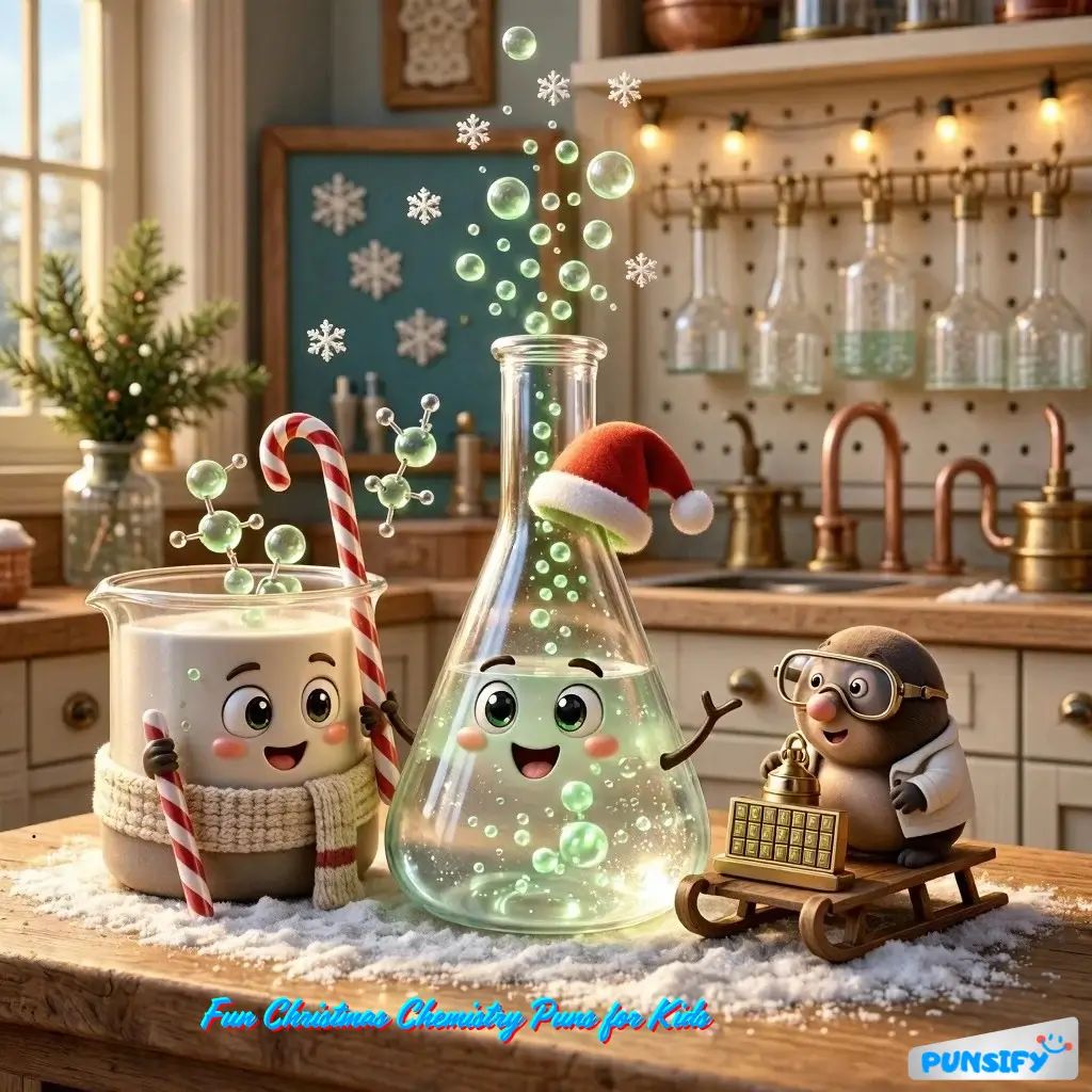 153+ Hilarious Christmas Chemistry Puns That Will Spark Joy and Laughter in 2026