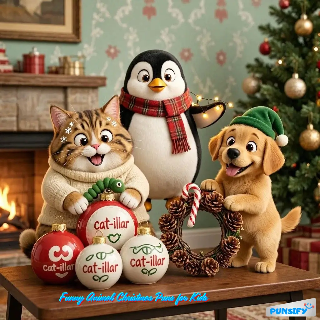 175+ Animal Christmas Puns to Brighten Your Holidays with Laughter and Joy
