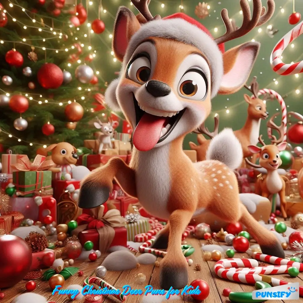 189+ Hilarious Christmas Deer Puns to Bring Joy and Laughter to Your Holiday Celebrations
