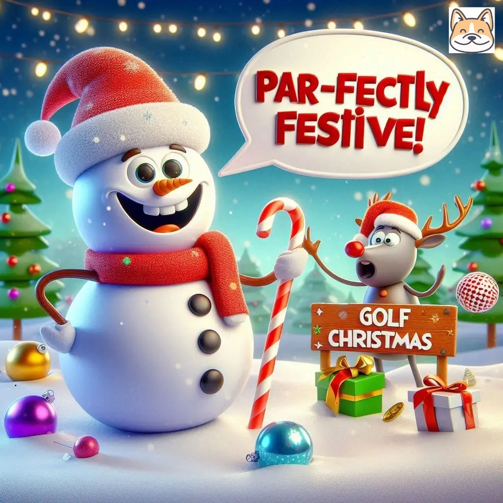Golf Christmas Puns