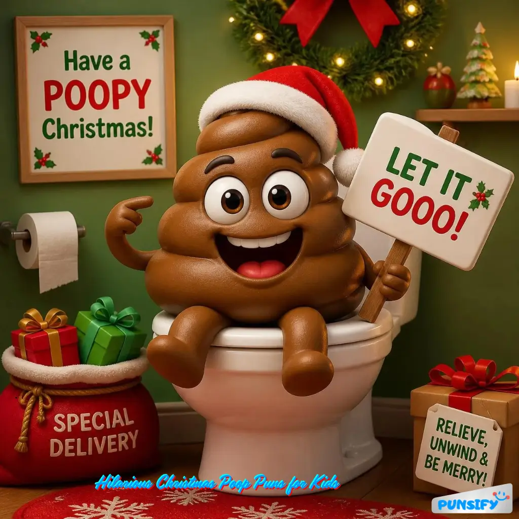 175+ Christmas Poop Puns That Will Sleigh Your Holiday Humor!