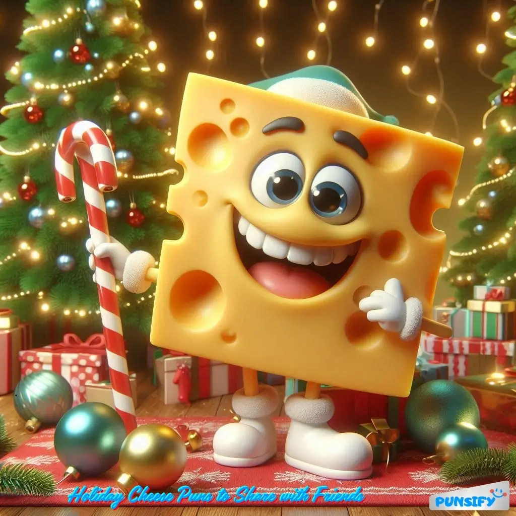 179+ Hilarious Christmas Cheese Puns to Melt Hearts and Spread Holiday Cheer This Season