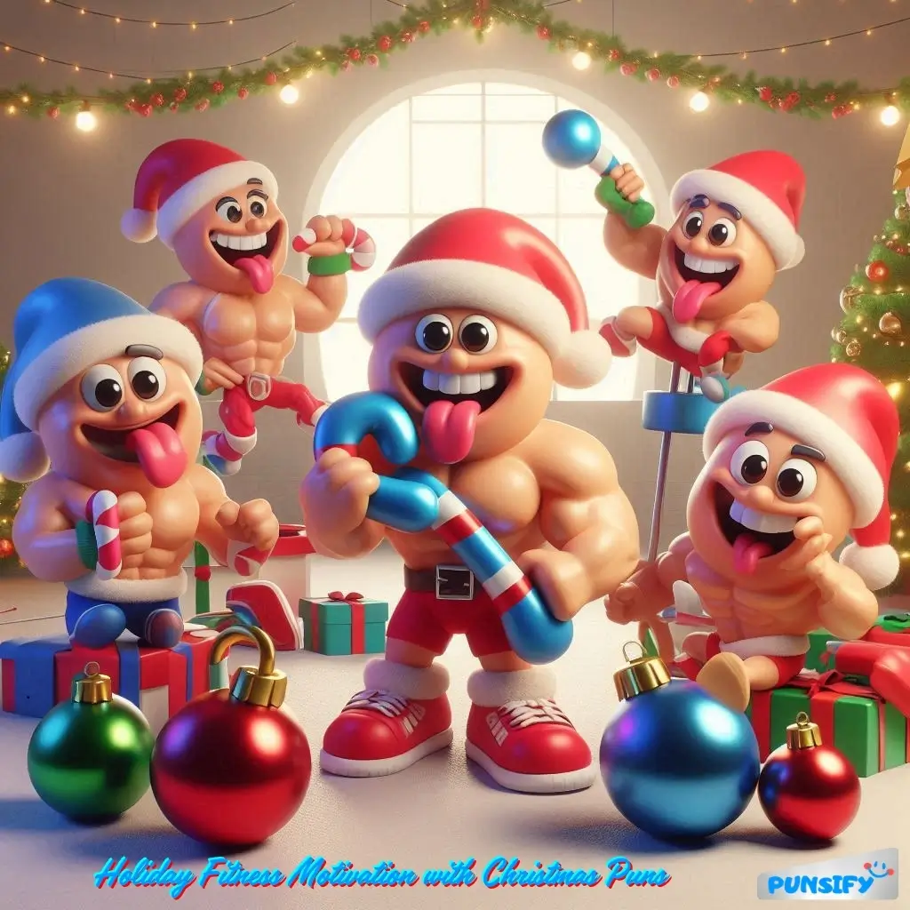 167+ Hilarious Christmas Workout Puns to Make Your Holiday Fitness Fun and Festive