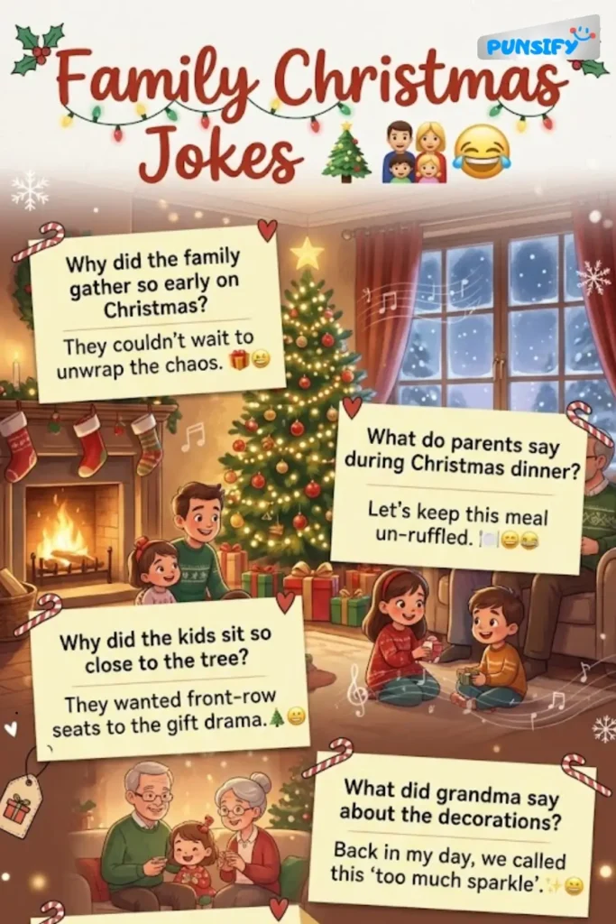 175+ Ho Ho Hilarity with Family Christmas Jokes and Puns to Sleigh Your Spirits!