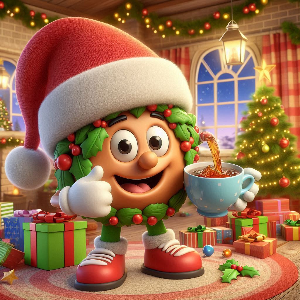 200+ Christmas Tea Puns That Brew Up Holiday Cheer and Steeped in Laughter 4 Juxtaposition Cold Outside Warm Inside with Christmas Tea