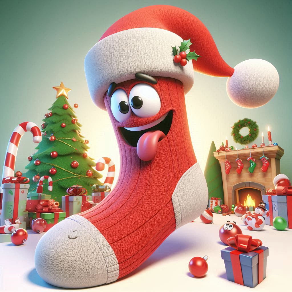 Juxtaposition From Cozy to Crazy—The Many Faces of Christmas Sock