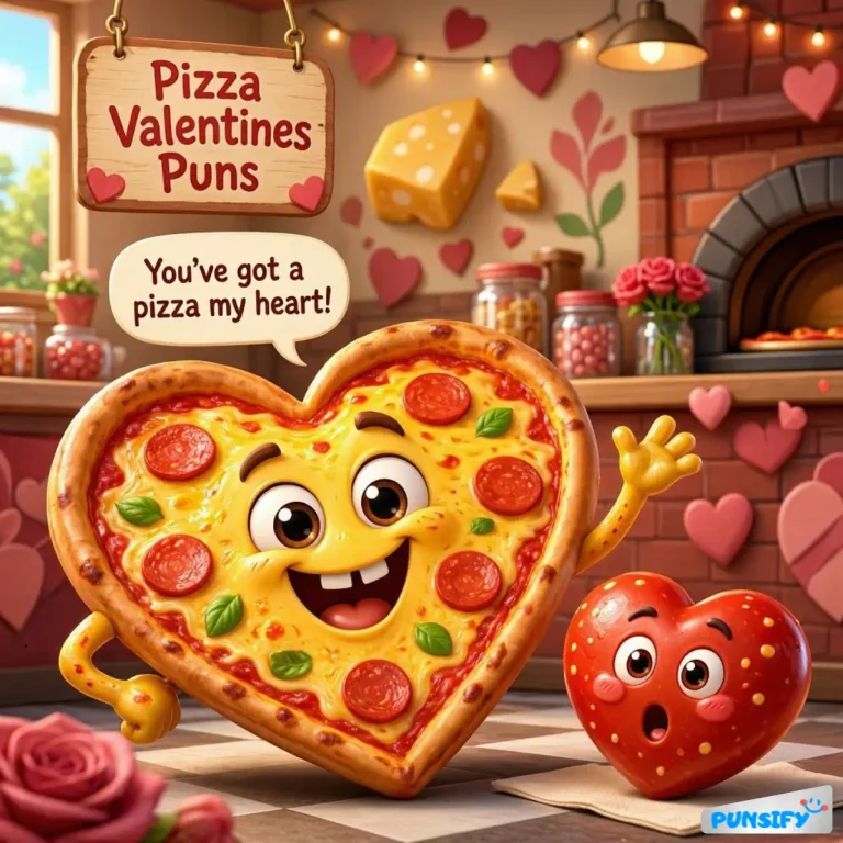 Pizza Valentines Puns