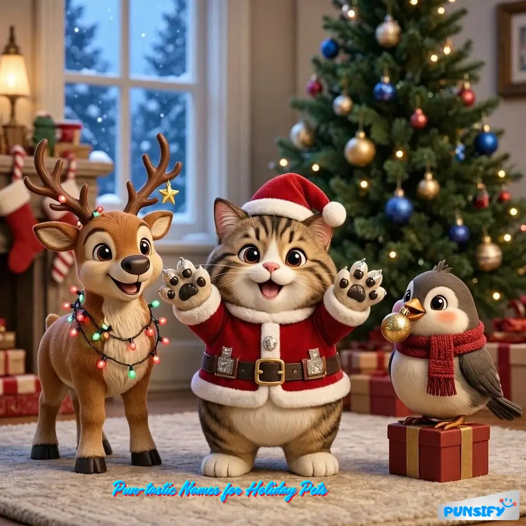 175+ Animal Christmas Puns to Brighten Your Holidays with Laughter and Joy