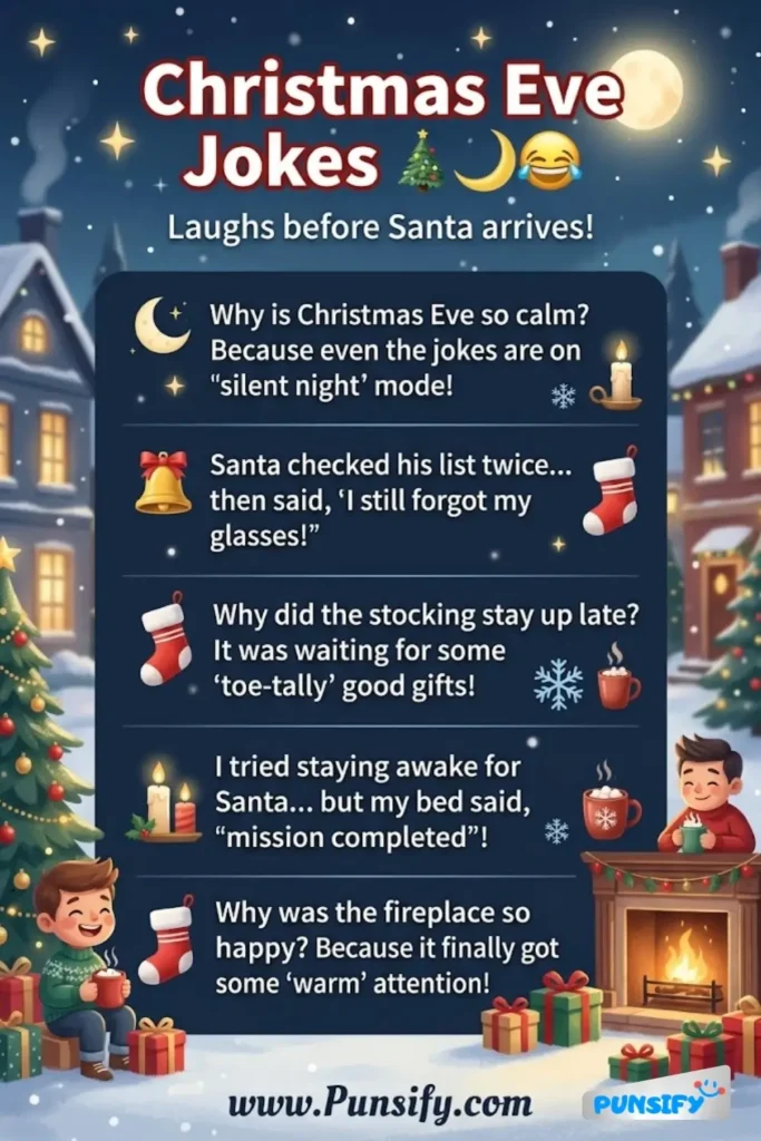 161+ Hilarity Rolling with Christmas Eve Jokes and Puns for a Merry Time