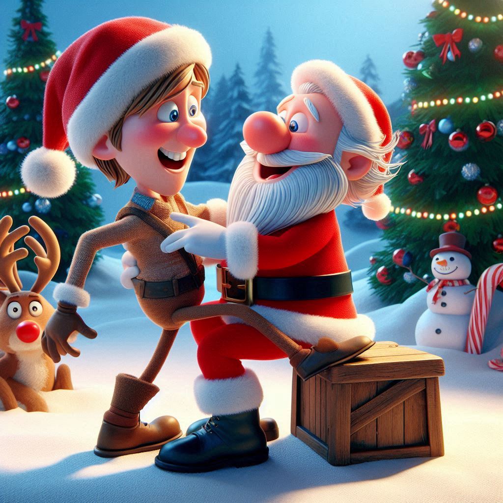 Recursive Christmas Couple Puns for Laughs