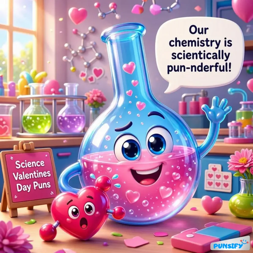 Science Valentines Day Puns
