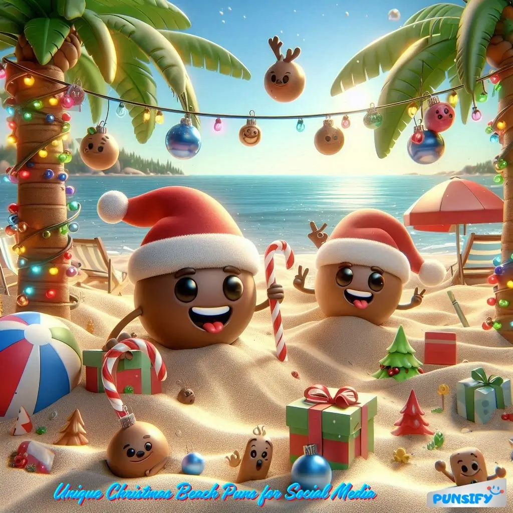 157+ Hilarious Christmas Beach Puns to Make Your Holiday Season Extra Merry and Bright