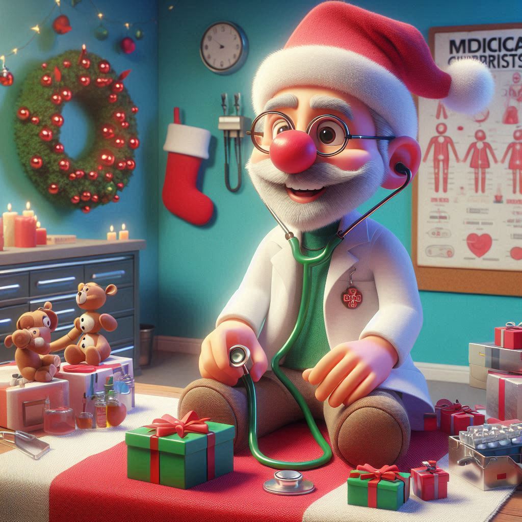 Wholesome Medical Christmas Puns for Kids