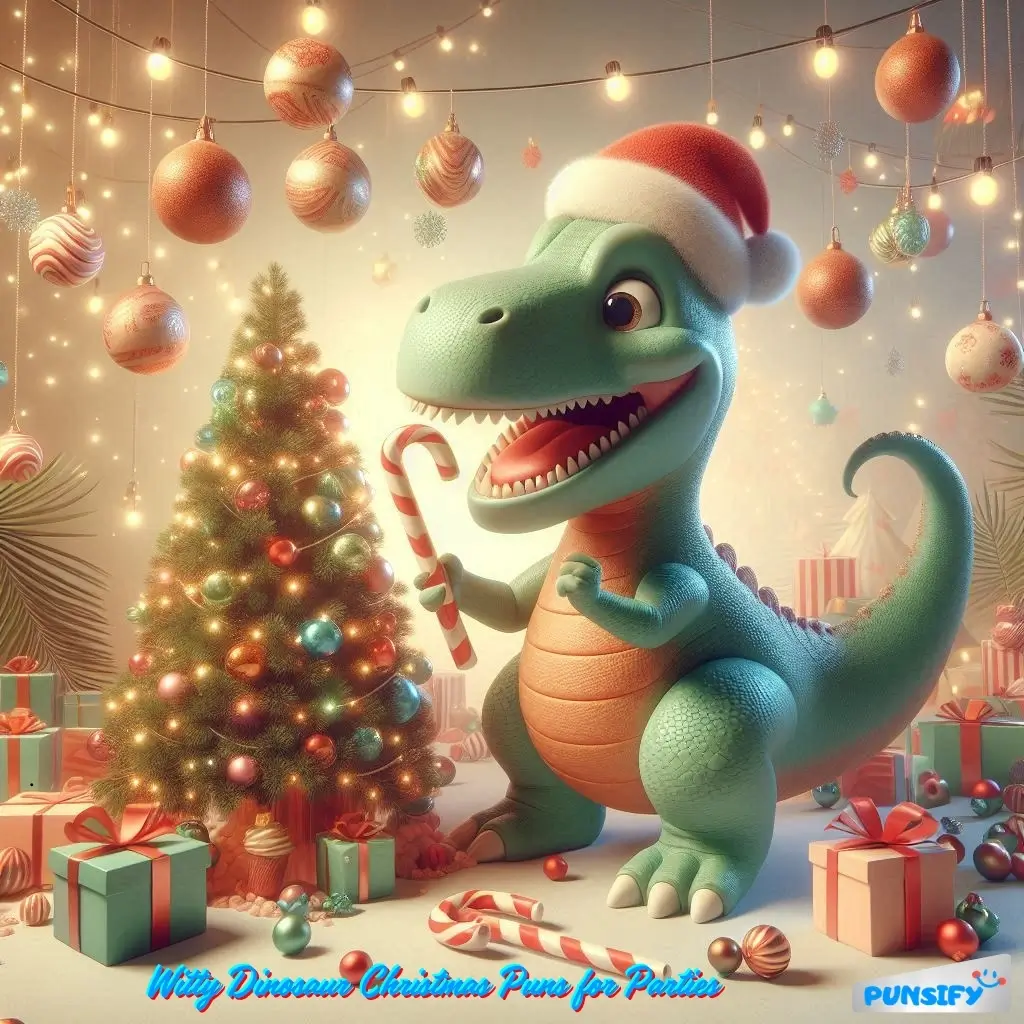 157+ Hilarious Dinosaur Christmas Puns That Will Roar with Holiday Fun