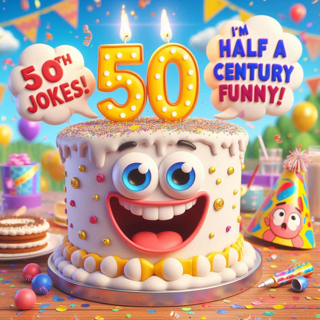200+ Funny 50th Jokes to Celebrate Laughter and Fun Moments 21 50th Jokes