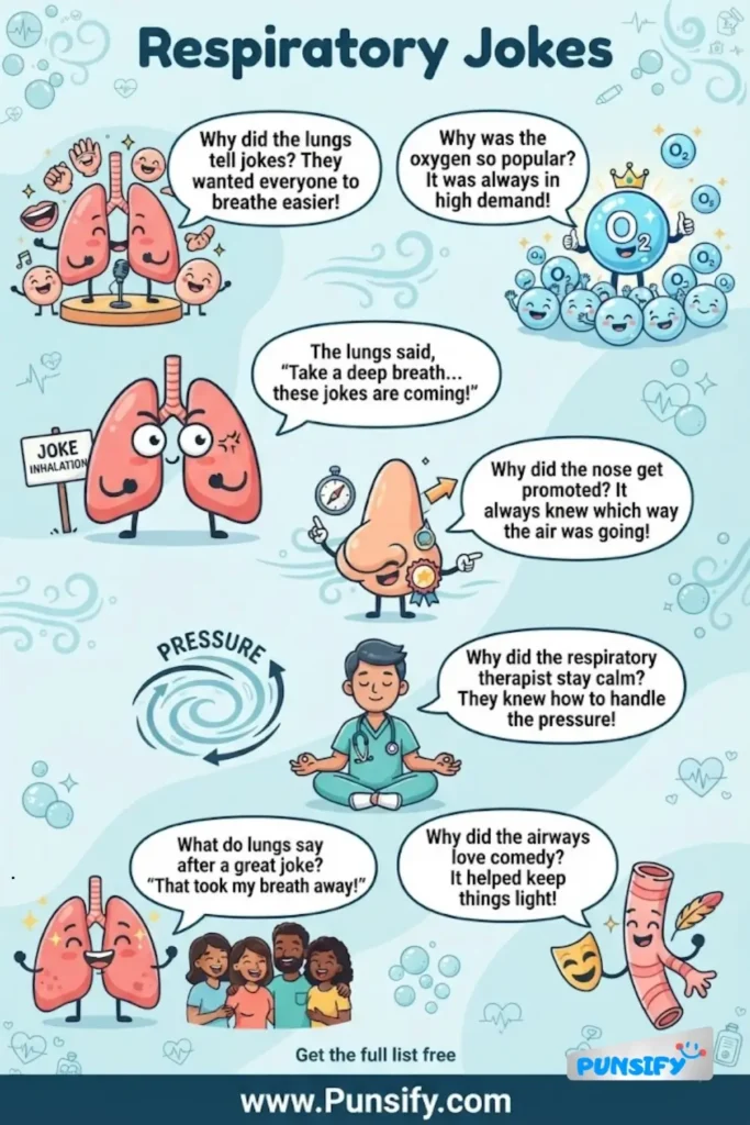 159+ Hilarious Respiratory Jokes to Breathe Life into Your Laughter in 2026