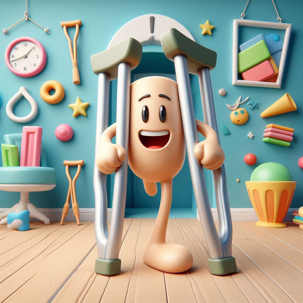 200+ Hilarious Crutches Jokes to Lift Your Spirits and Bring Laughter 4 Clever Crutches Jokes That Will Make You Smile